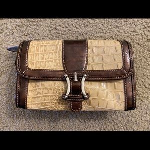 Madi Claire Croco Embossed Crossbody Bag.